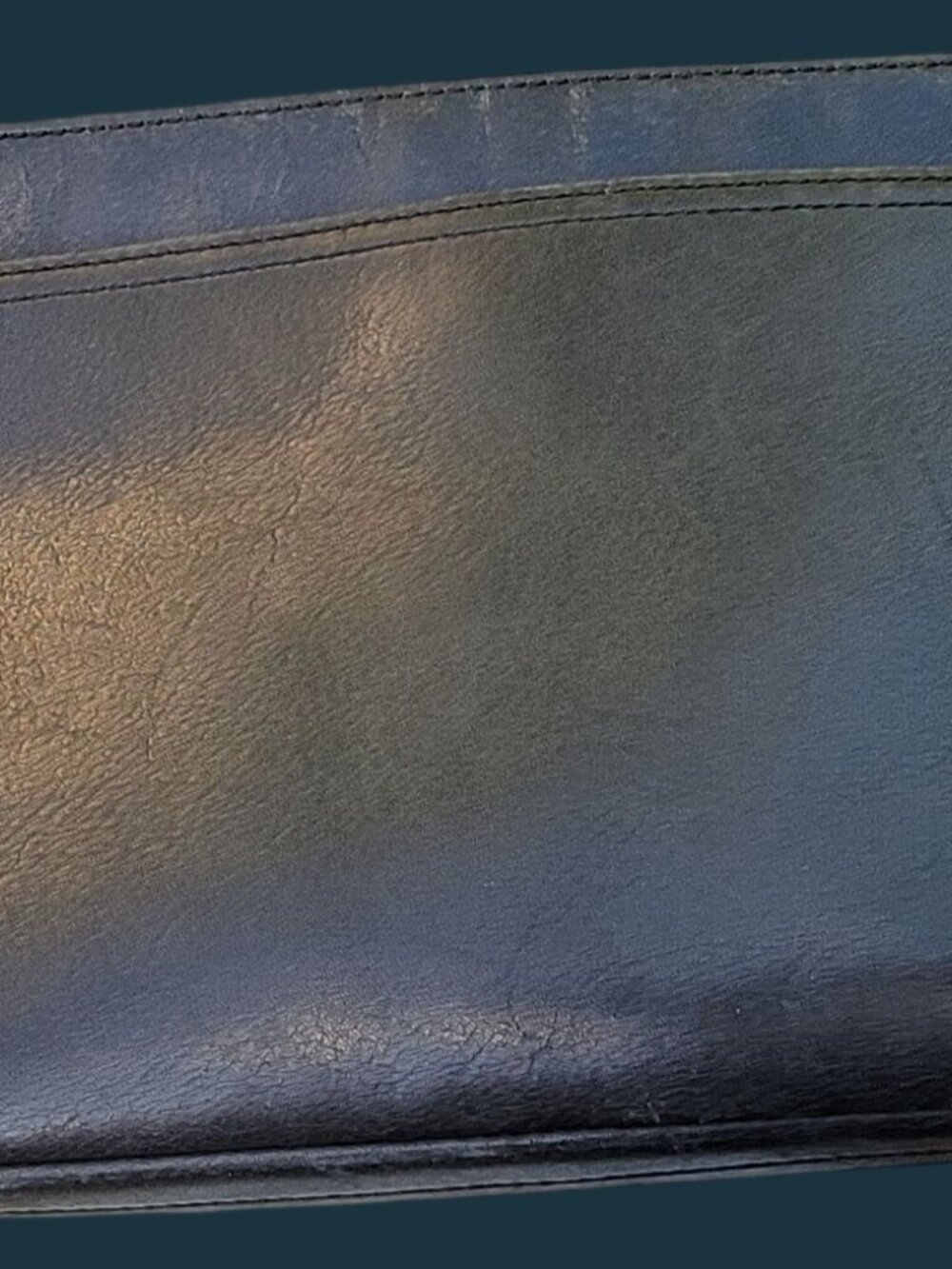 Vintage Coach Black Leather Legacy Slim Shoulder Bag 9861 Baguette Y2K - Picture 3 of 16